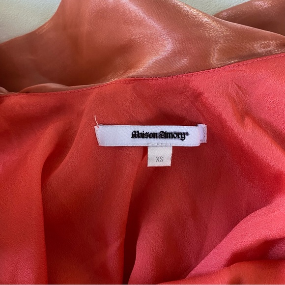 The Rose Shimmer Romance gown Mini Dress Maison Amory Size XS - Picture 8 of 8